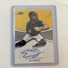 2022 Leaf Perfect Game Eli Small RC Auto Base Yellow 20/20