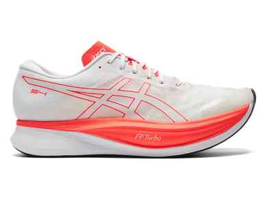 ASICS Running Shoes S4 White/Sunrise Red 1013A129.100 UNISEX