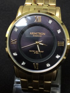 armitron diamond mens watch