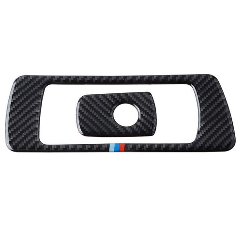 Carbon Fiber Look M Color Storage Box Cover Trim For BMW 3Series F30 F34 13~19 - Picture 2 of 6