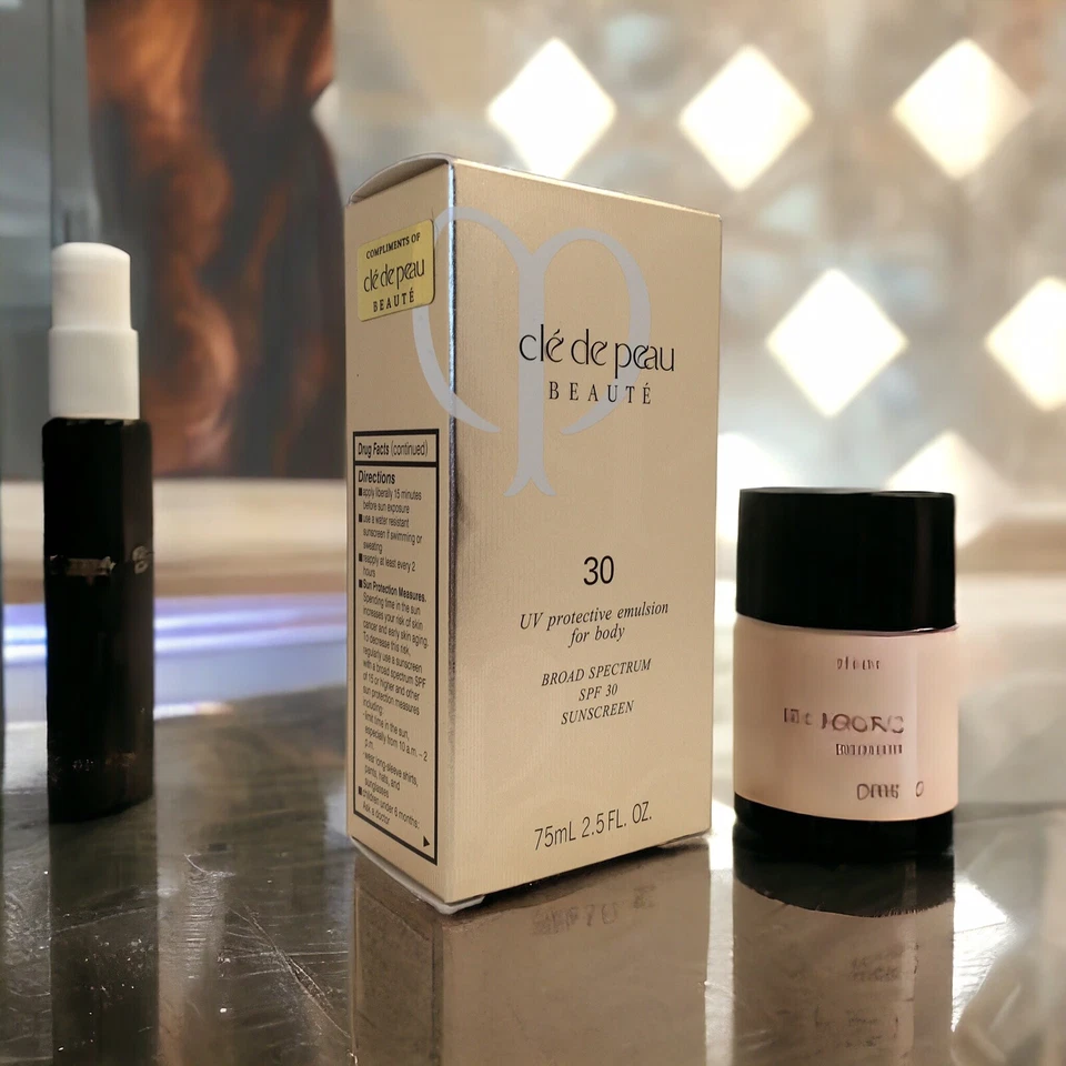 Clé de Peau Beauté Uv Protective Emulsion For Body SPF 30 Sun Skincare 2.5Oz NIB - Image 3 of 4
