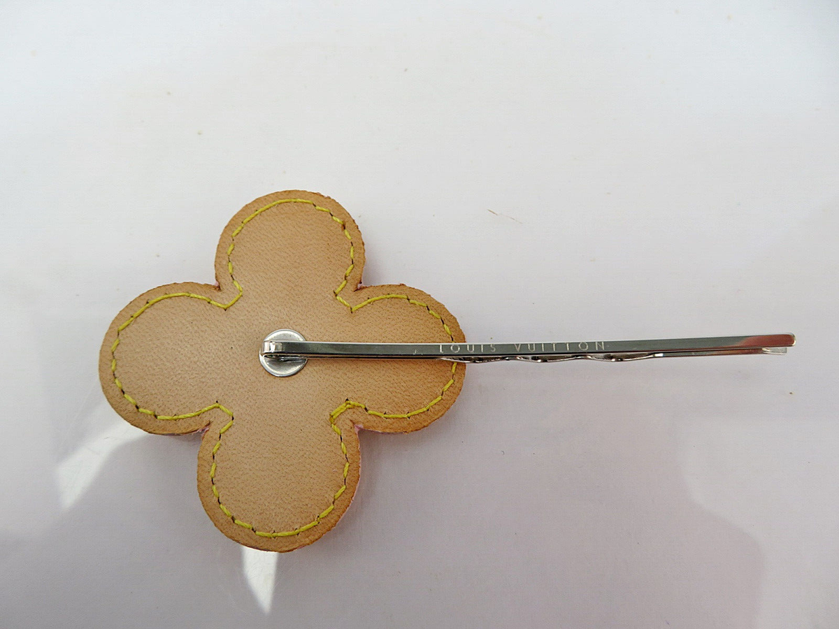 ヴィトン ヘアピン　フルール Authentic LOUIS VUITTON (3 pcs. set) Fleur Hair Clip #60826A | eBay