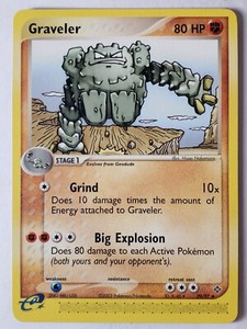 Graveler 29/97 VLP / NM - EX Dragon Pokemon Card - $2 Combined Shipping