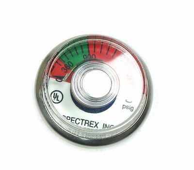#ad Spectrex 765339 Pressure Dial Indicator 0 2000 PSI for fire suppression system $17.25
