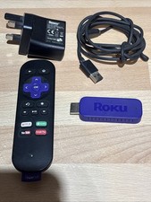 Roku 3500X HDMI Streaming Stick 1080P HD with Remote and Power Lead