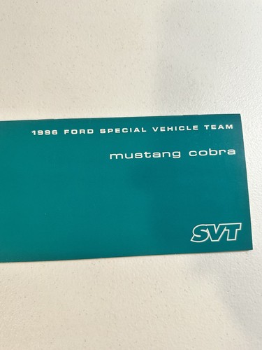 Ford Mustang Cobra SVT Bj 1995 Handschaltung Nachschub - Bild 1 von 8