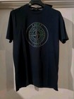 Stone Island Rare 3d Logo Embossing Crewneck T Shirt sz L
