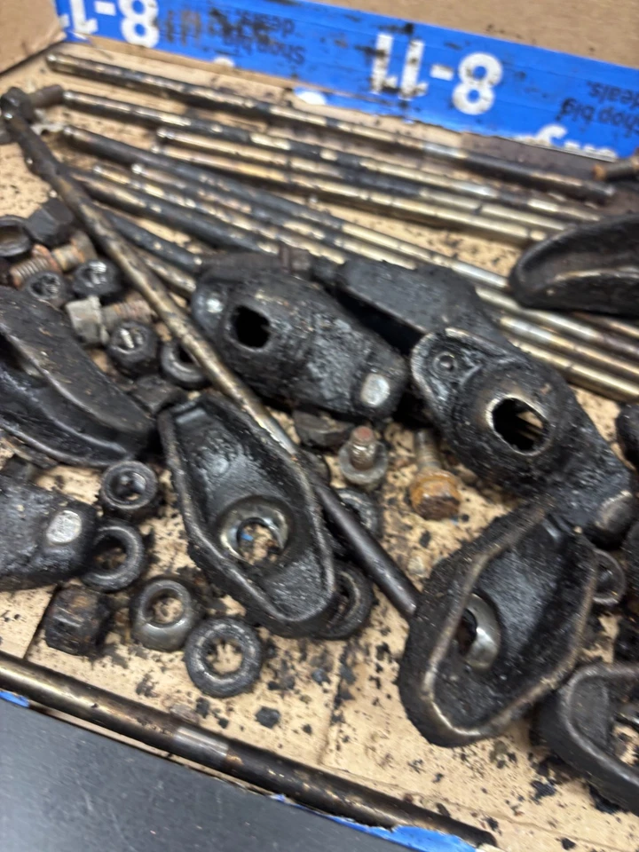 1973-1979 F100 F150 F250 300 6 cilindros 4,9 L balancines fulcums y varillas de empuje 74 5 Foto 3 de 4