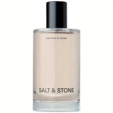 Salt  Stone Body Mist, Saffron  Cedar Scent, for Women and Men 3.4 fl oz