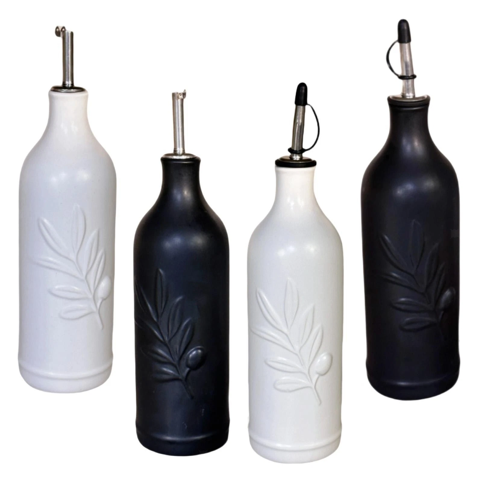 Ceramic Olive Oil Dispenser Bottle Storage Container Gift Cruet Protects
Opens in a new window or ta