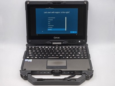 GETAC V110G4 11'' HD Touch I5-7200U 256GB 16GB W10P Webcam Backlit Stylus *READ*