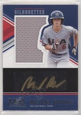 2018 Panini USA Baseball Stars & Stripes 87/89 Michael Brooks #58 Auto 11pj