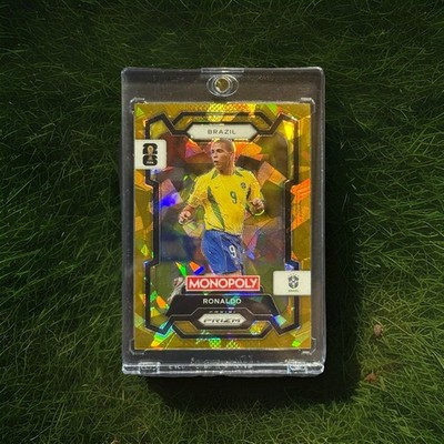 2026 Prizm Monopoly FIFA World Cup Brazil Ronaldo Nazario Gold