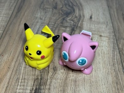 Pokemon Desktop Set Pikachu Stapler Jigglypuff Tape Dispenser Vintages 90s