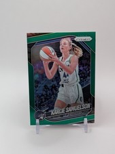 Panini Green Prizm WNBA Karlie Samuelson Minnesota Lynx #102 2025 Card