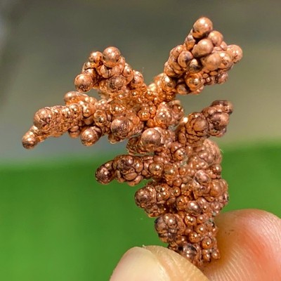 7G Rare!!iridescent Native Copper crystal mineral specimen