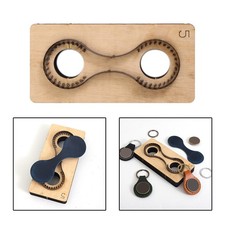 1Pcs Holzschneider Schl&uuml;sselanh&auml;nger Werkzeug Set DIY Metall Stanzformen f&uuml;r