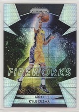 2018-19 Panini Prizm Fireworks Hyper Prizm Kyle Kuzma #17 h3e