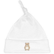 'Friendly Teddy Bear' Baby Beanie Hat BH00040374 