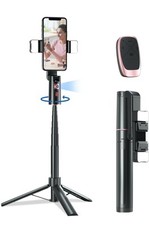 Auto Face Tracking Tripod with Remote 360  Rotation Tracking Phone Holder Stand