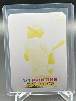 2024 Leaf Collective Multi-Sport TONY OLIVA Pro Set Yellow Plate 1/1