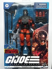 G.I. Joe Classified Series Cobra Island Gabriel  Barbecue  Kelly  32. New. Read