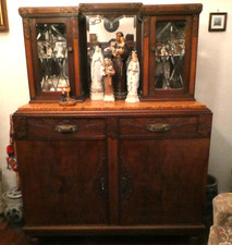 alte vitrine antik holz