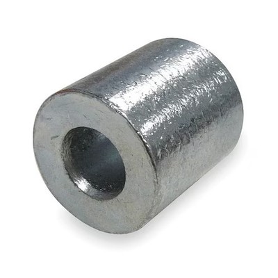 Dayton 2Vkc5 Stop Sleeve, 1/16 In, Aluminum, Pk50
