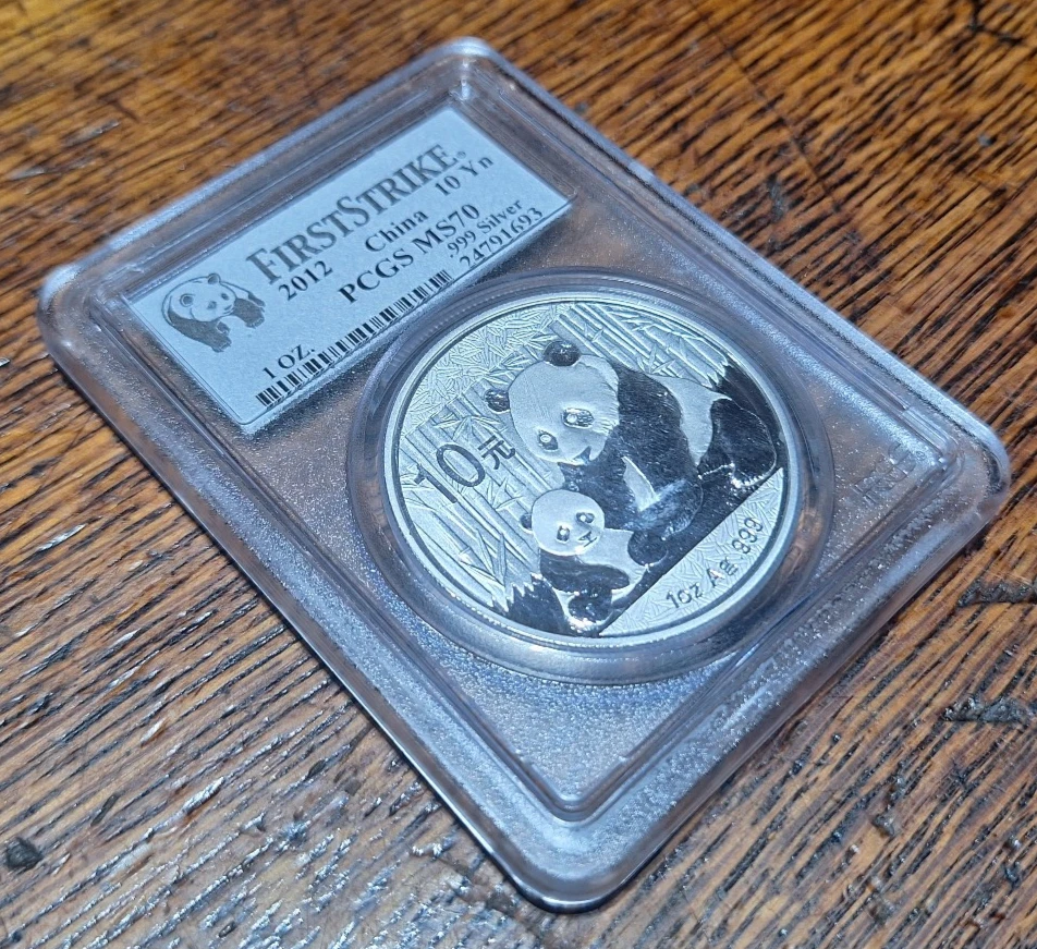 Chinese Panda MS 70 Graded 2012 Silver Bullion Coins for sale | eBay