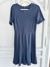 Banana Republic Women's Navy Blue Classic Short Sleeve Dress, Sz 6
