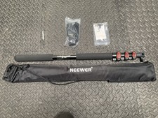 NEEWER MS-230C Adjustable 7.5ft Boom Pole - 11lb Load, w/ 1/4"-5/8" Screws