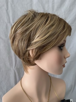 BELLE TRESS PALO ALTO PIXIE WIG  CARMEL BLONDE BNWT PERFECT FOR SUMMER