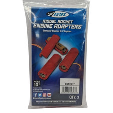 EST2317 Estes Model Rocket Engine Adapters-NEW!