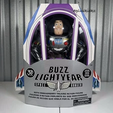 Disney Parks Buzz Lightyear 30th Anniversary Talking Action Figure BUBBLE WRAP!