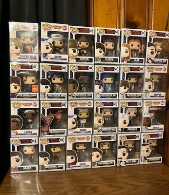 Funko Pops Stranger Things 24pc Mixed Lot Boxed (Will sell separately)