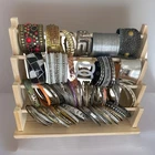 Vintage To Mod Costume Jewelry Mix Bracelets Lot 2+ lbs Wearable Repurpose Craft
