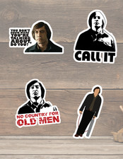 No Country For The Old Men 2000s Movie Stickers Pack No Country For The Old Men 2000s Movie Stickers Pack