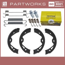 Bremsbacken Set für PORSCHE 944 -'85 928 Handbremse Beläge + Federn + Zubehör