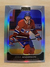 2021-22 O-Pee-Chee OPC Platinum Rainbow  #106 Josh Anderson Montreal Canadiens