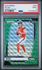 2024 PANINI PRIZM GREEN WAVE #309 BO NIX PSA 9
