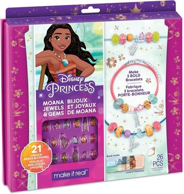 Make It Real Disney Prinzessin Moana Schmuck Armband Herstellung Kit Charms Edelsteine