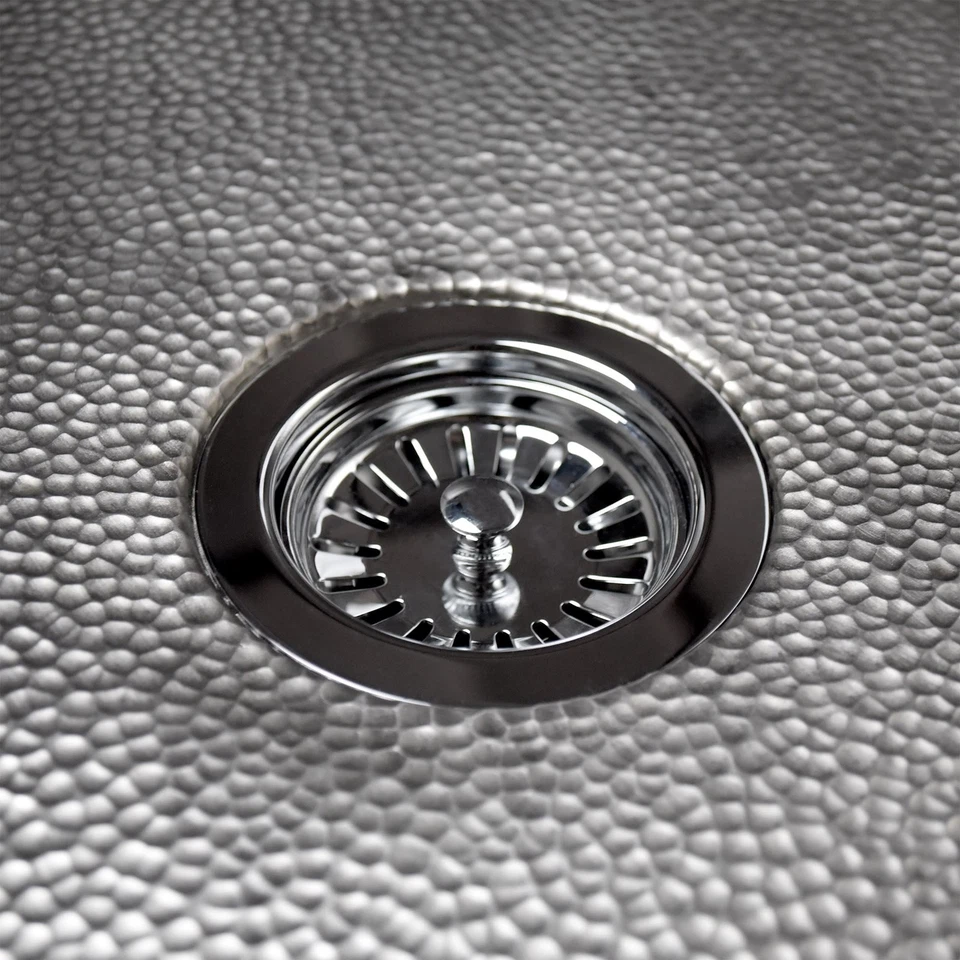 Native Trails DR340 Copper 3-1/2" Basket Strainer With Disposal Trim - Image 2 of 3