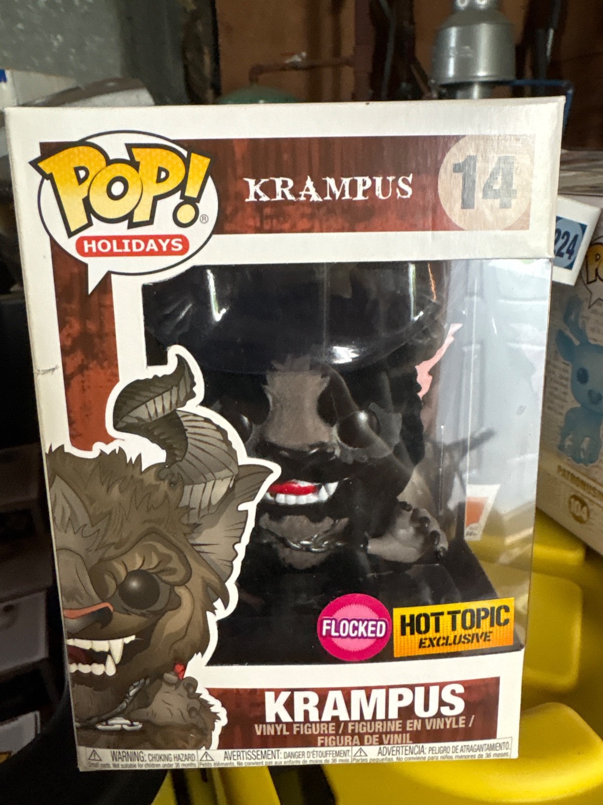 Funko Pop Holidays #14 Krampus Flocked Limited Edition Hot Topic Exclusive