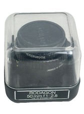 Rodenstock APO-RODAGON-N 50mm f/2.8 Enlarging Len, Case, Lens Cap- SUPER CLEAN