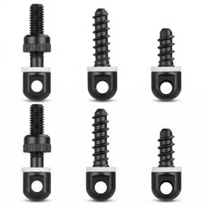 6PCS Sling Swivel Studs Set for Rifle & Shotg...