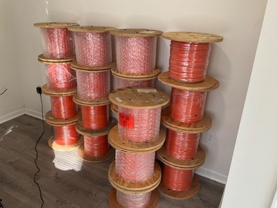 Corning fiber optic cable 62.5/125 2F  19 1000 foot rolls multimode nonarmored