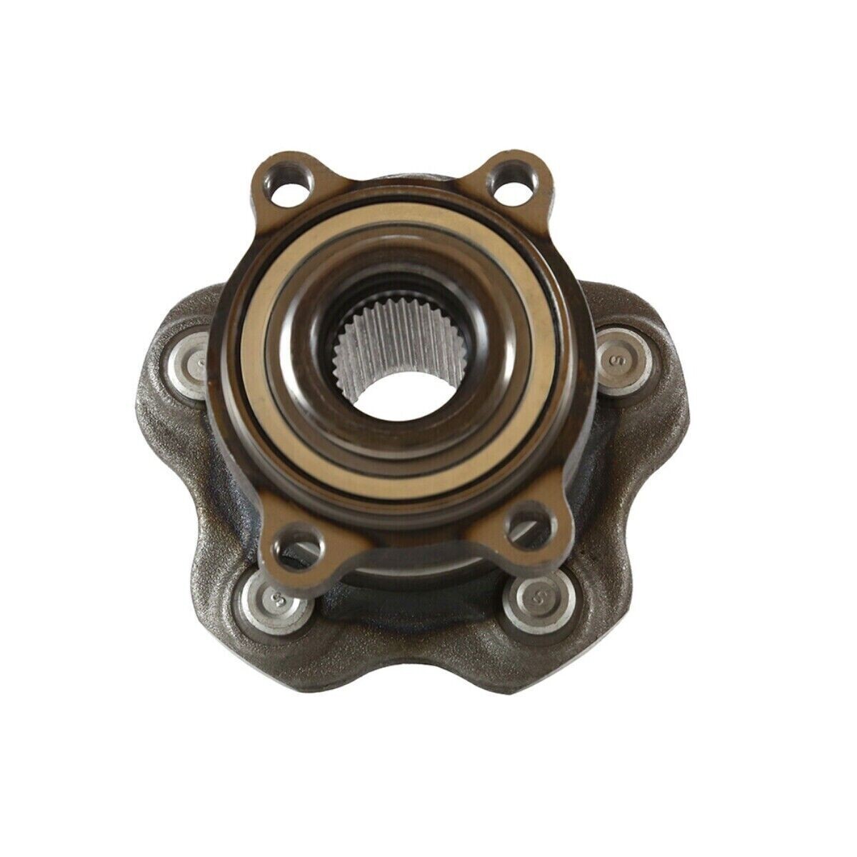 Front and Rear Wheel Hub Bearings Set of 4 for INFINITI G37 Q50 G35