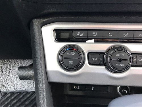 For Volkswagen VW Tiguan 2018-2022 Inner Air Condition Button Control Cover Trim - Picture 3 of 10