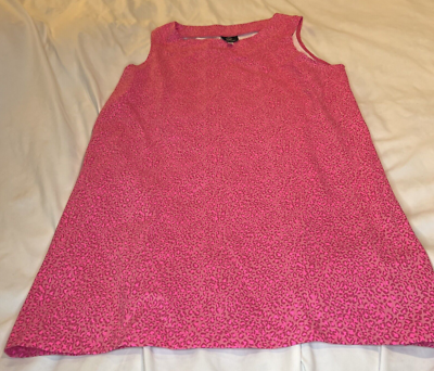 hot pink cheetah print dress Women's Sailor Sailor XL Stretch Sleeveless drop:PF26 RTW DROP 2