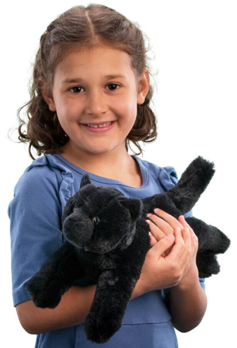 Tug 14" Black Cat stuffed animal plush cat by Douglas Cuddle Toy **NEW VERSION** - Picture 2 of 4